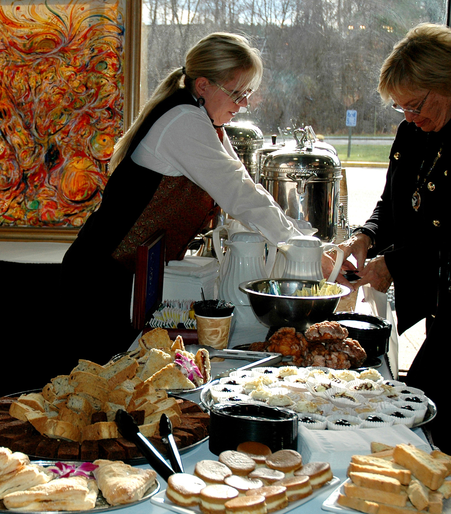 Relax and Sample a Pastry