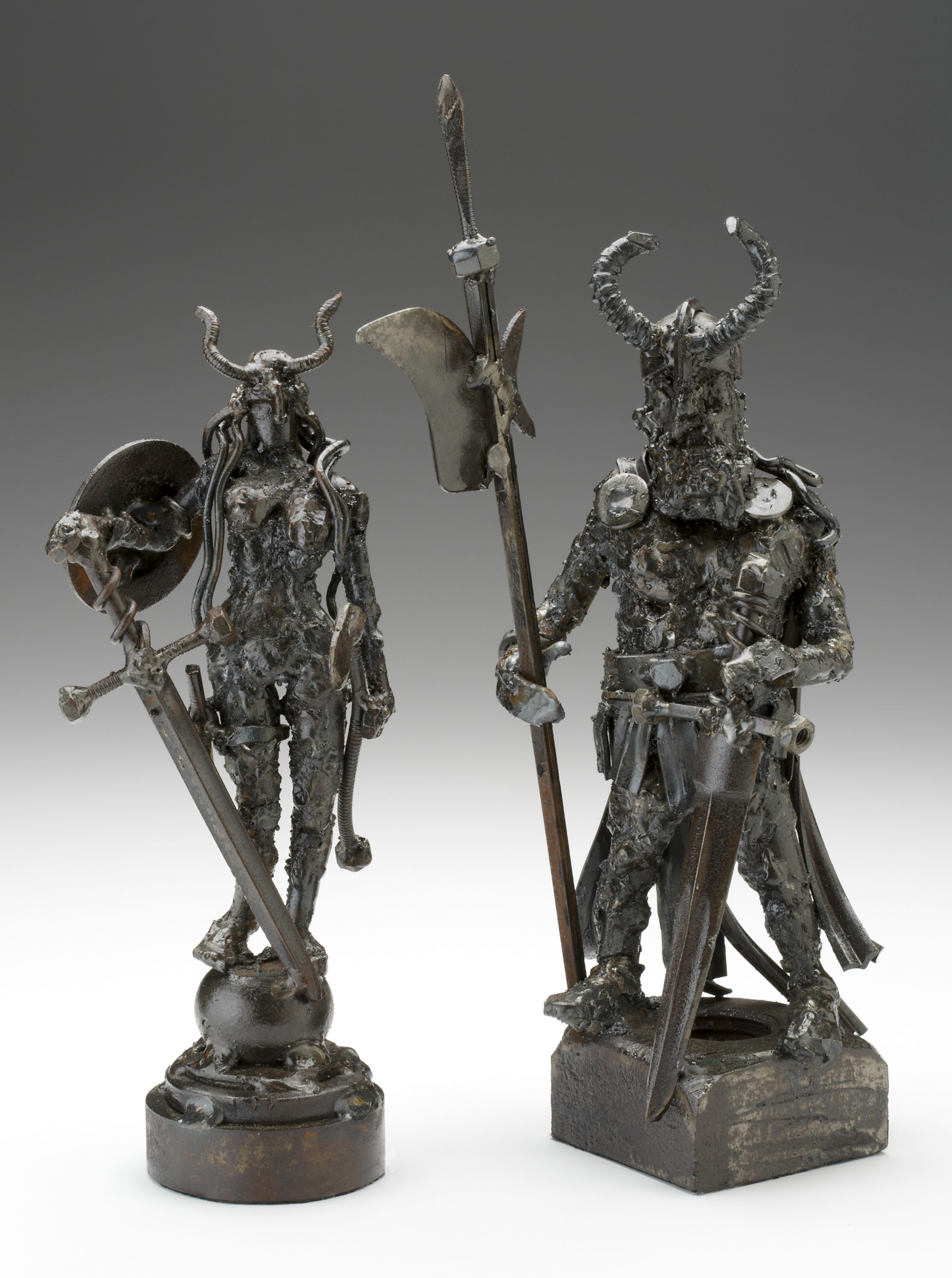 Detail of Matthew Johnson's massive chess set at Paradise City Arts Festival.