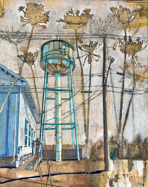 Sue Fontaine 2-D Mixed Media